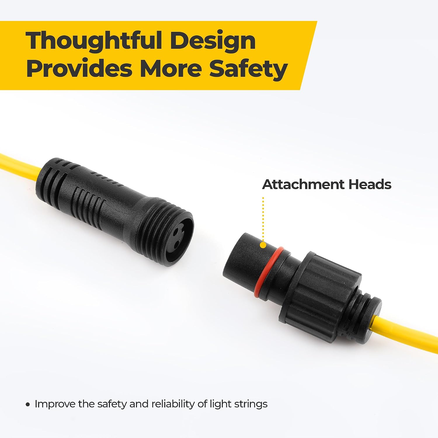 Detalle de HYANGLUX 100ft Switch LED String Lights 100W