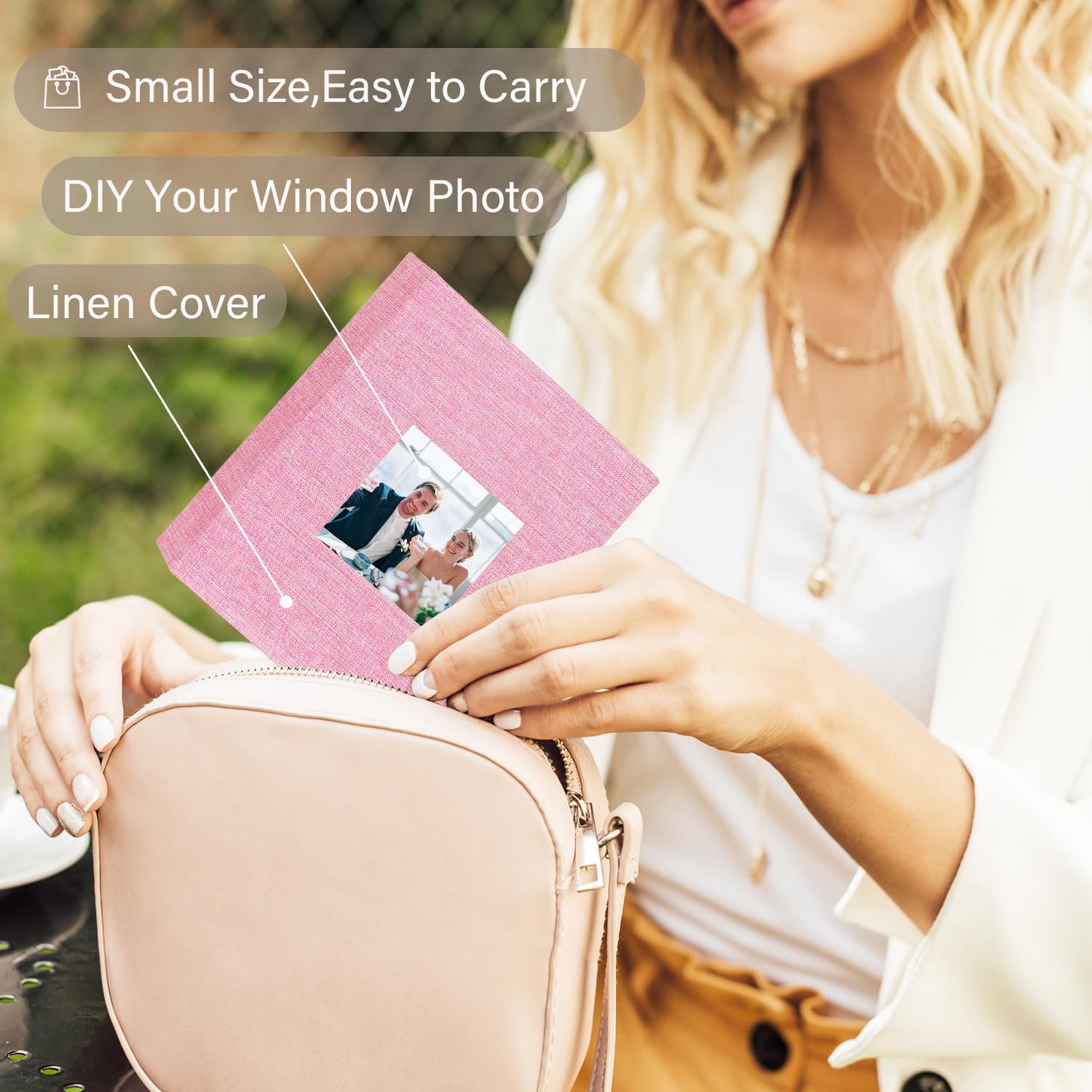 Thumbnail 5 de Small photo album 6x4 50 pockets