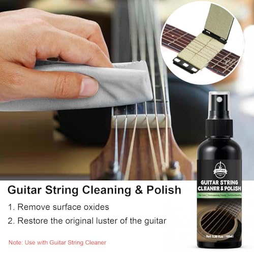 Thumbnail 2 de DINGSEN Gitarrenreinigungsset – 8-teiliges Profi-Pflegeset