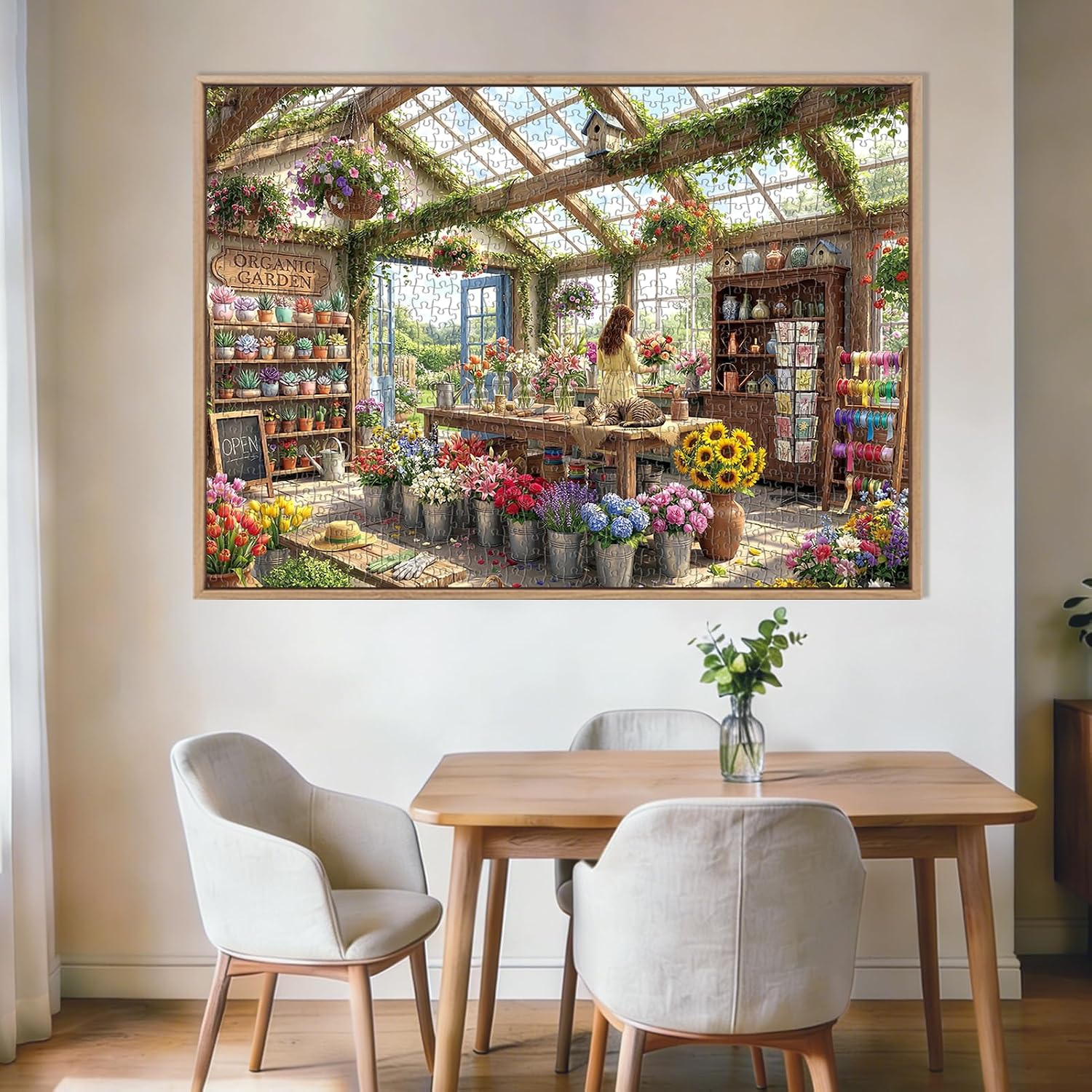 Thumbnail 3 de Cozy Flower Shop Puzzles for Adults 1000 Pieces