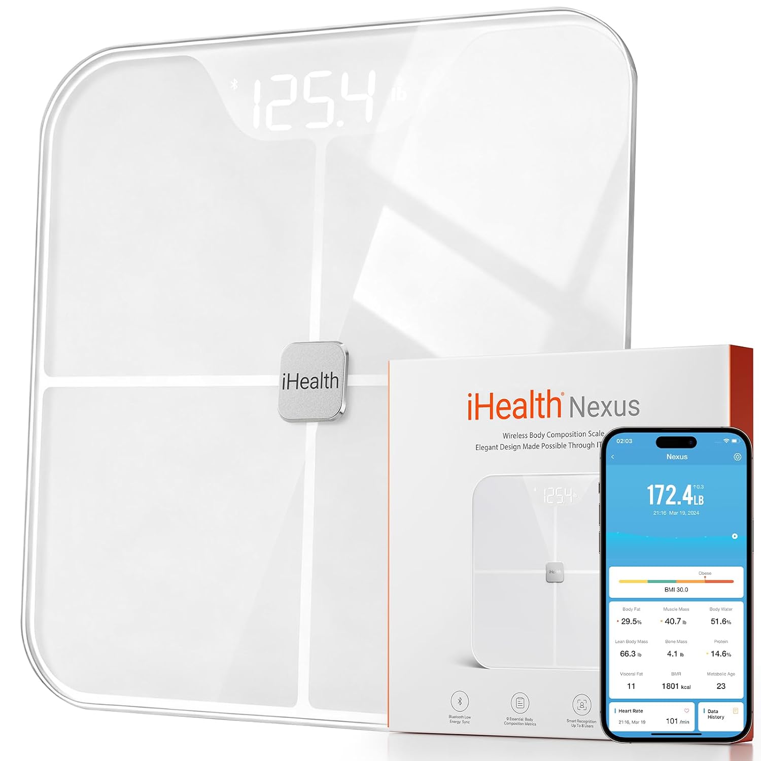Thumbnail 6 de iHealth Smart Scale Nexus Pro