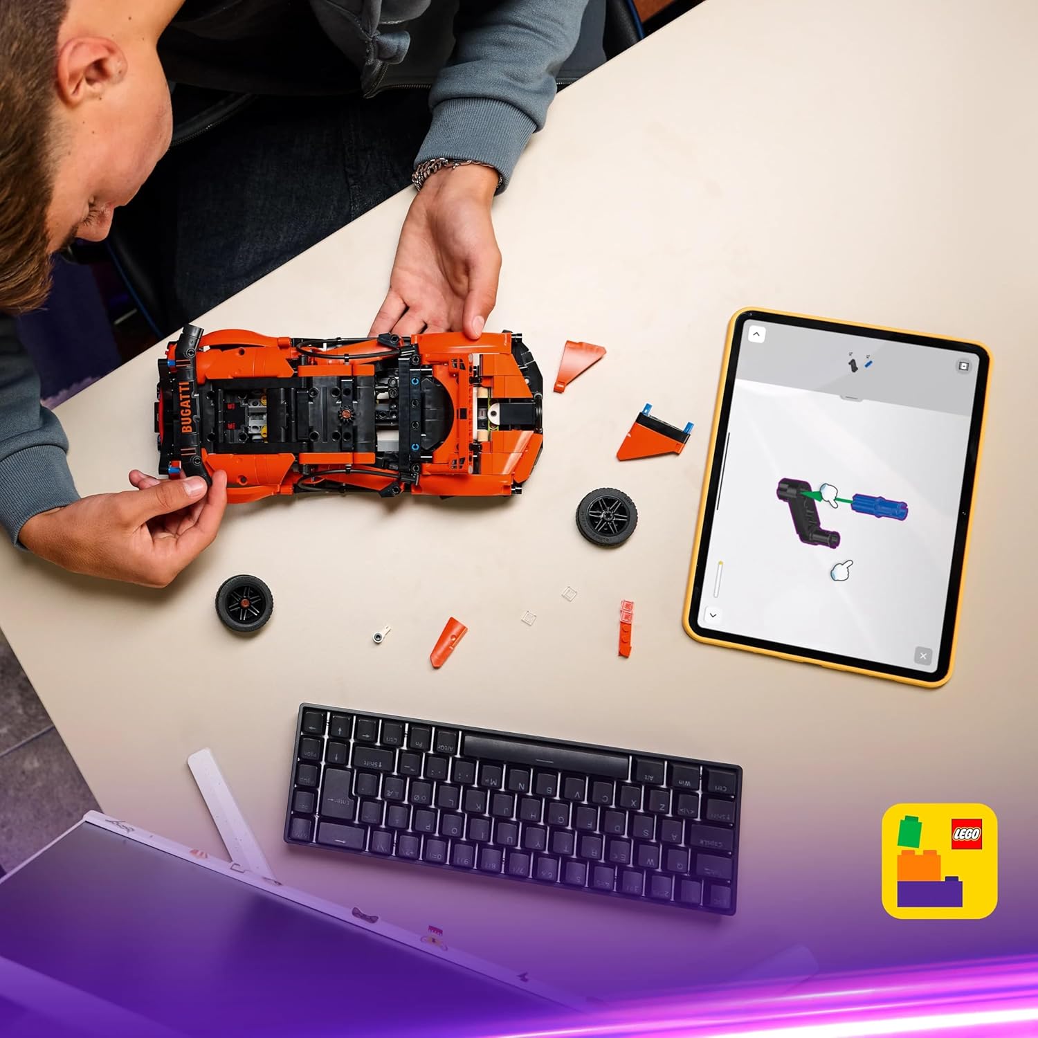 Thumbnail 6 de LEGO Technic Bugatti Chiron Pur Sport 42222