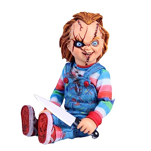 Detalle 2 de NECA Chucky & Tiffany Set 2 Figuras 20 cm – Bride of Chucky