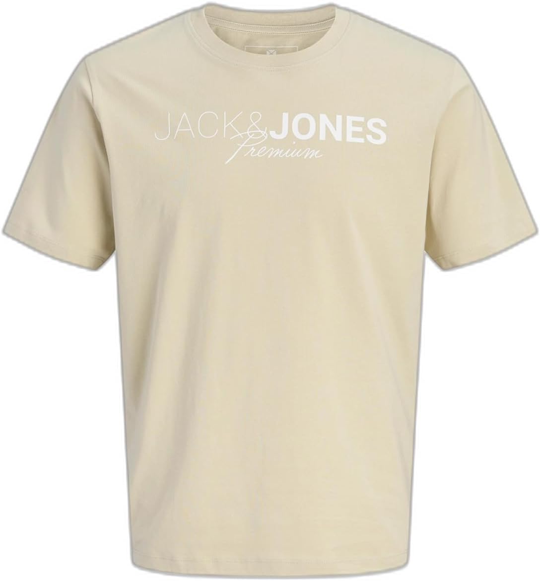Detalle de Jack & Jones Jprblaneo SS Tee FST T-Shirt Homme – Premium à manches courtes