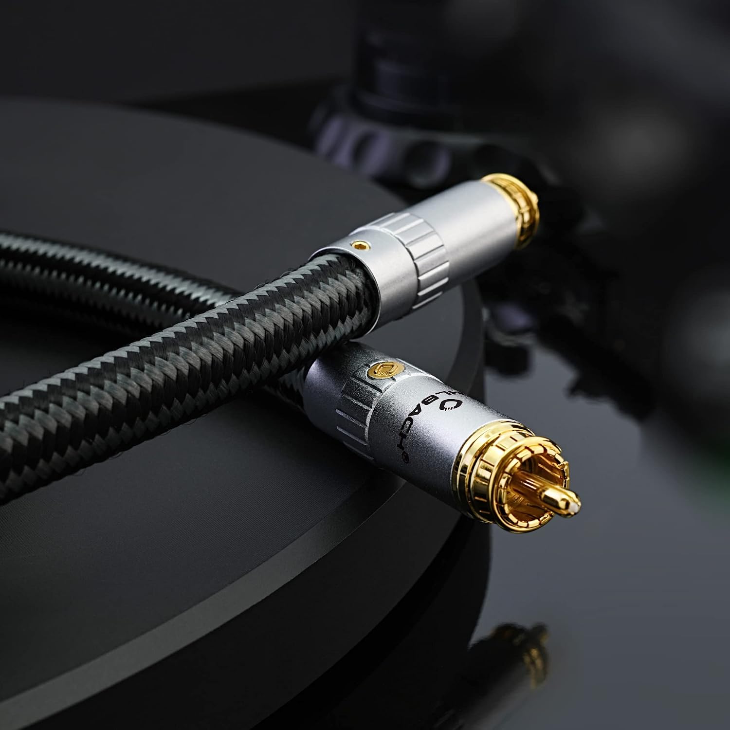 Detalle 2 de Oehlbach XXL Sub Xtreme 220 – kabel subwooferowy RCA 2,20 m, HPOCC
