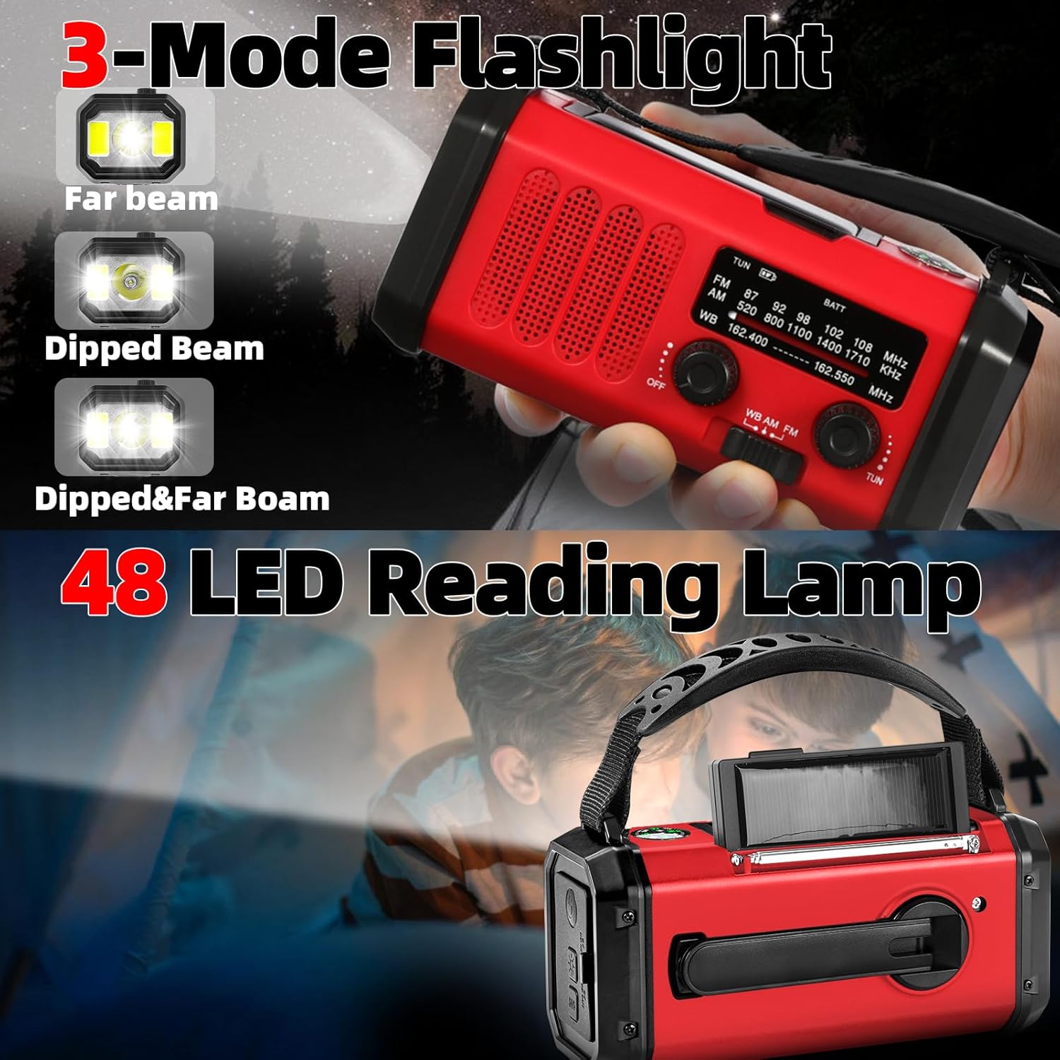 Thumbnail 6 de QAUYYW Emergency Weather Radio NOAA AM/FM