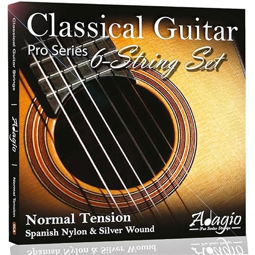 Thumbnail 1 de Adagio Pro CLASSICAL Guitar Strings – Normal Tension Nylon, Full Set