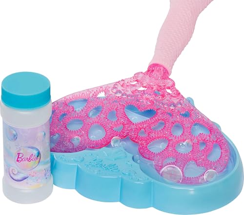 Detalle de Barbie Sirenetta Bolle di Sapone con capelli colorati: magia marina e bolle infinite