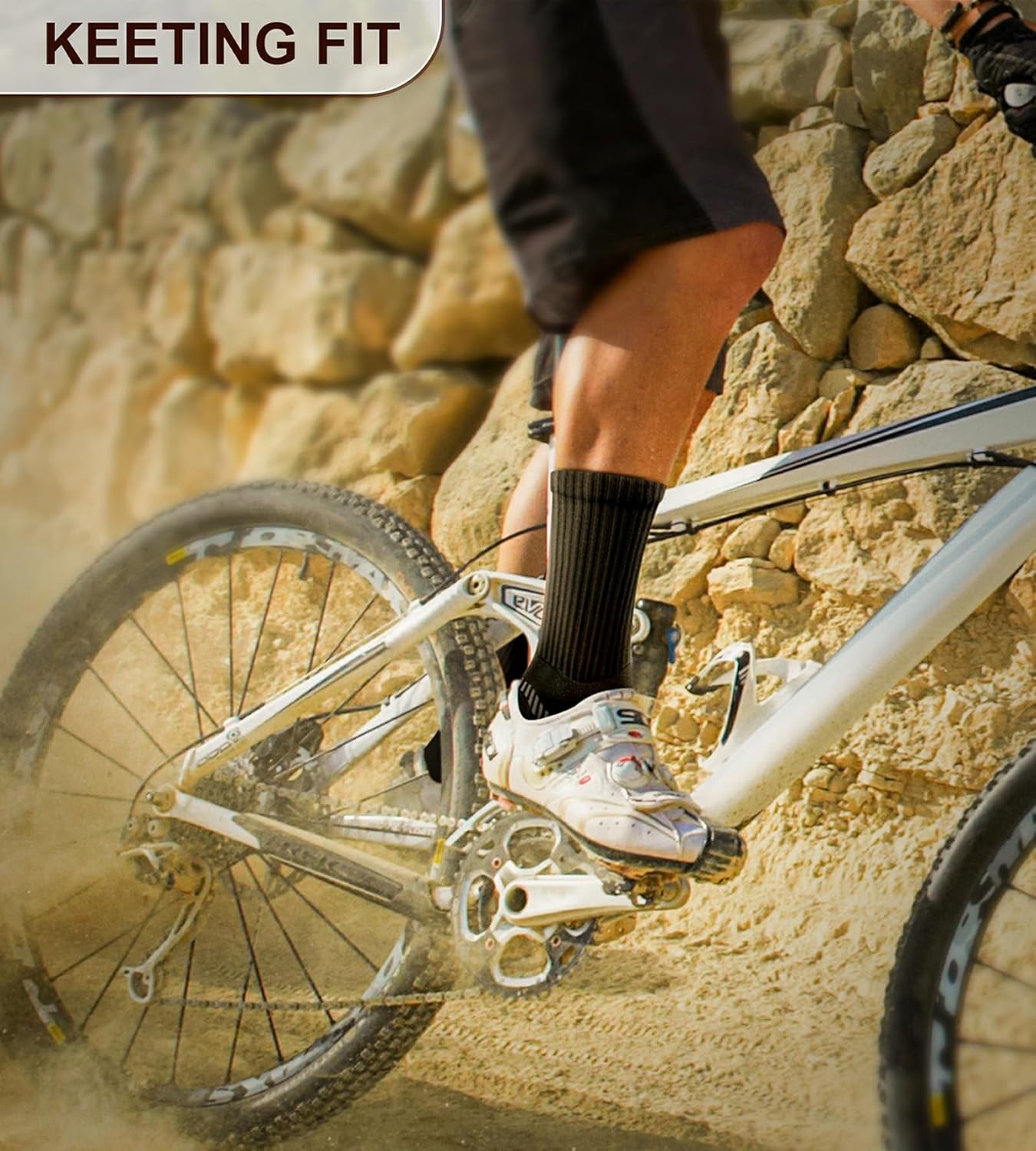 Detalle 2 de BULLIANT Calcetines Hombre 6 Pares Antiampollas