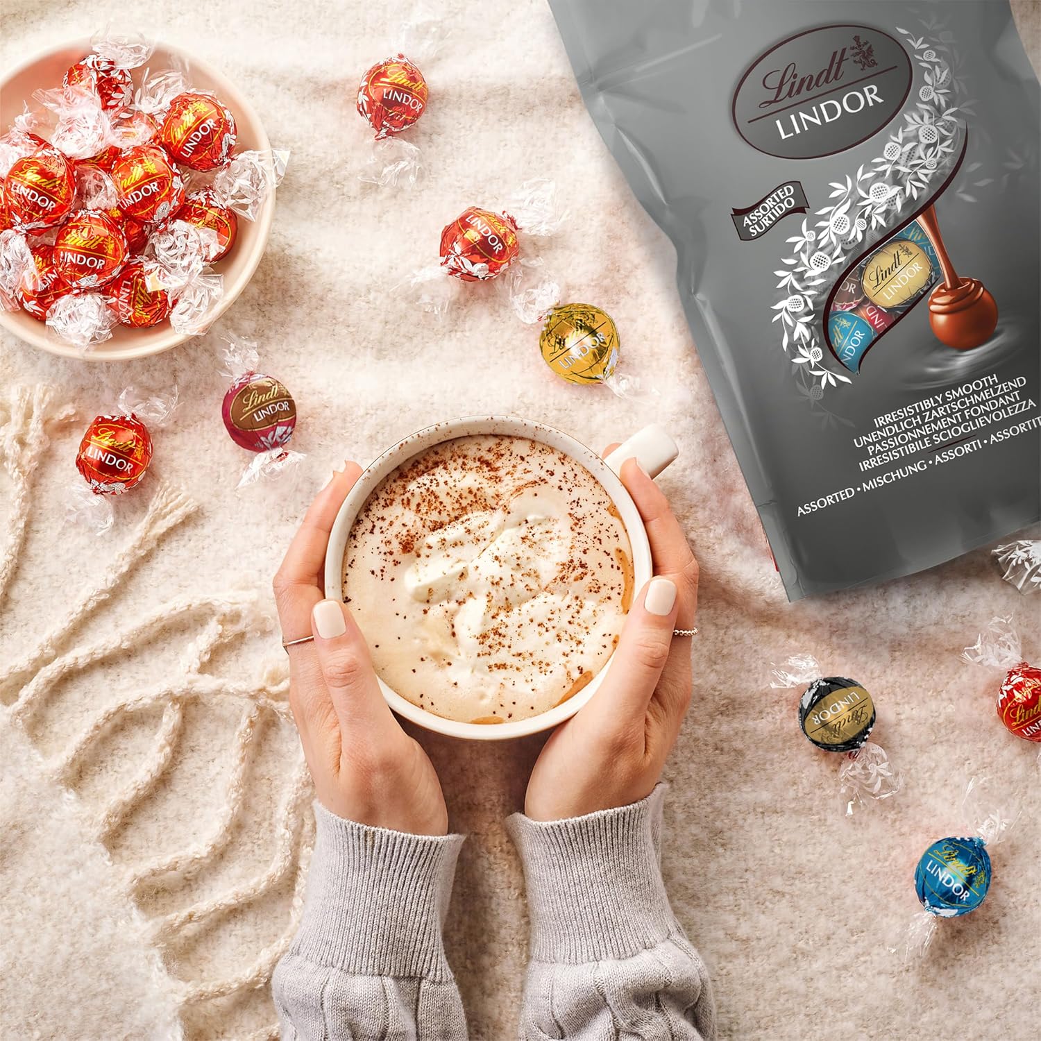 Thumbnail 5 de Lindt Sachet Grand Format LINDOR 1 kg 🍫