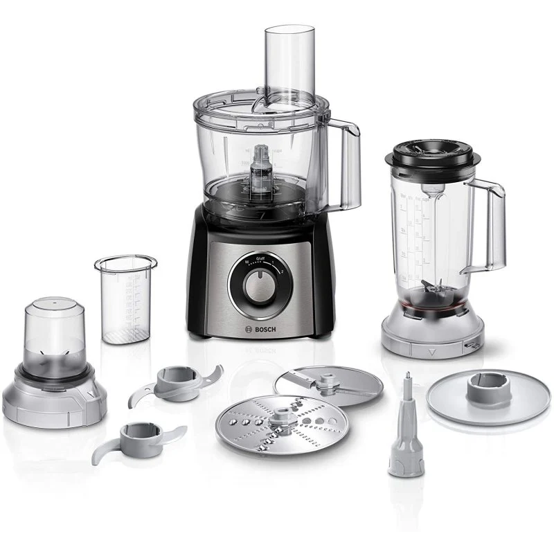 Detalle de Bosch MultiTalent 3 Plus, robot de cocina de 800 W con cuenco de 2,3 l