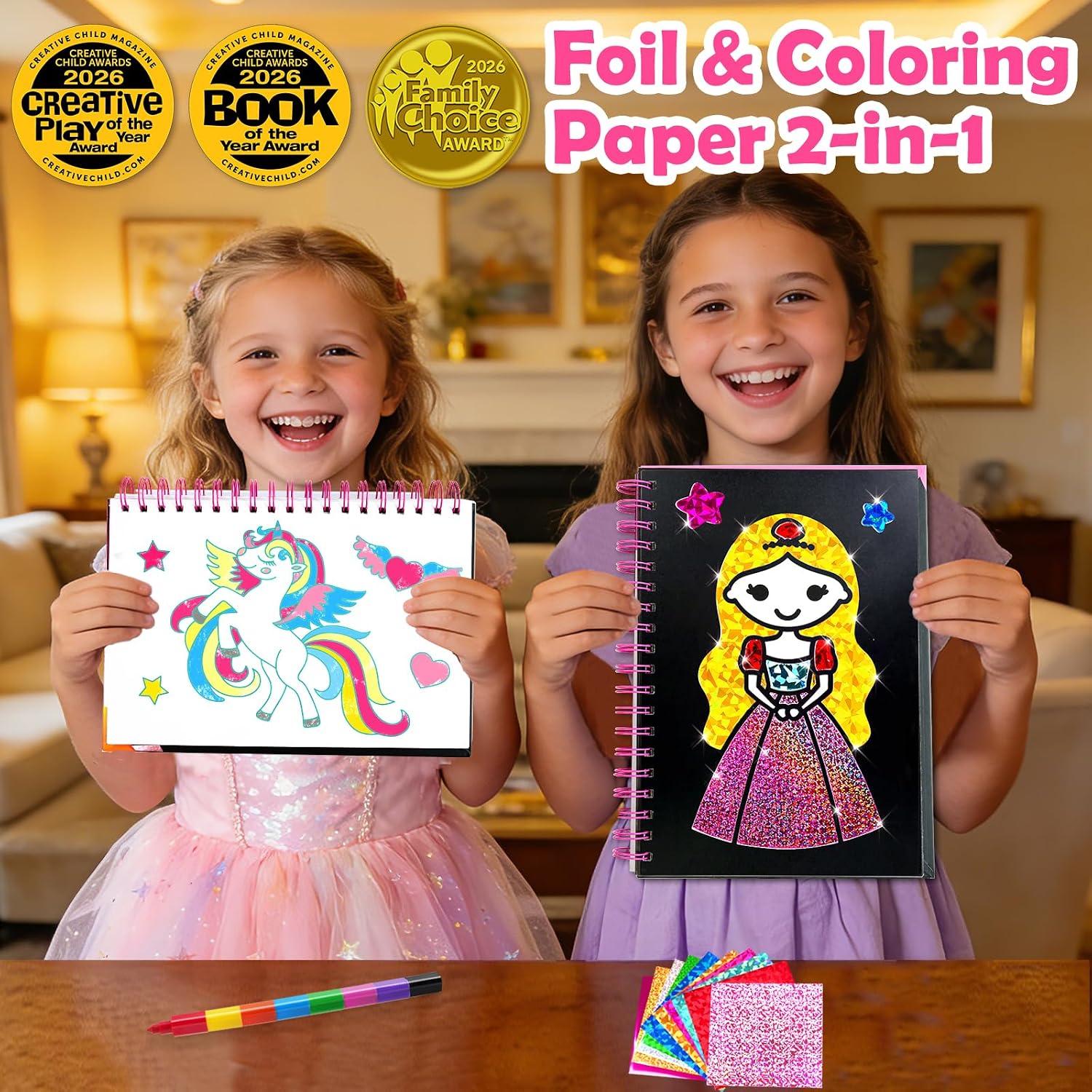 Thumbnail 1 de FUNNYB&G Kit manualidades con foil 16 proyectos