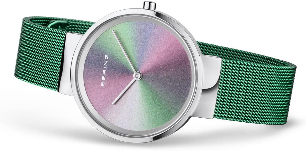 Thumbnail 3 de BERING 10X31 Orologio da donna: cassa 31 mm in acciaio, vetro zaffiro e cinturino in maglia milanese