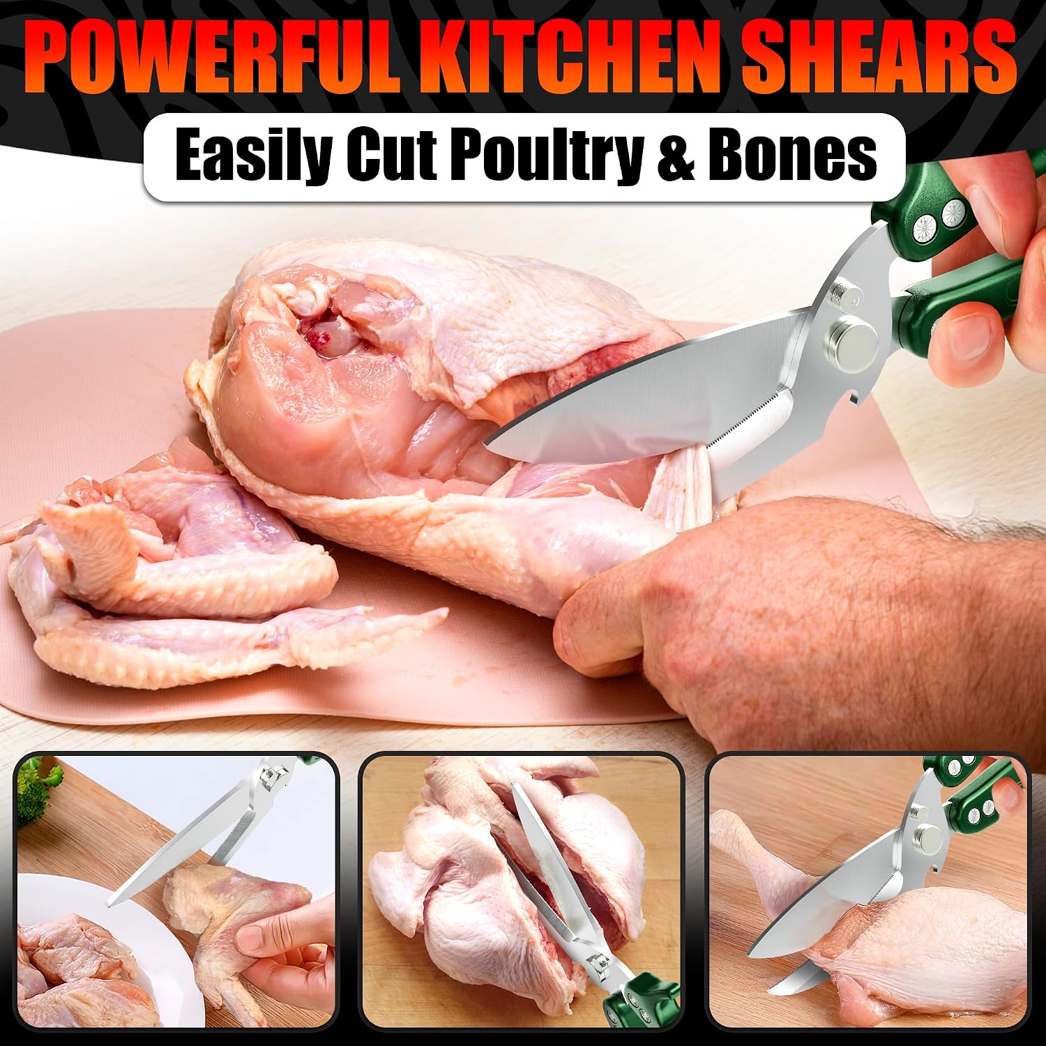 Detalle 1 de Kitchen Shears Stainless Steel