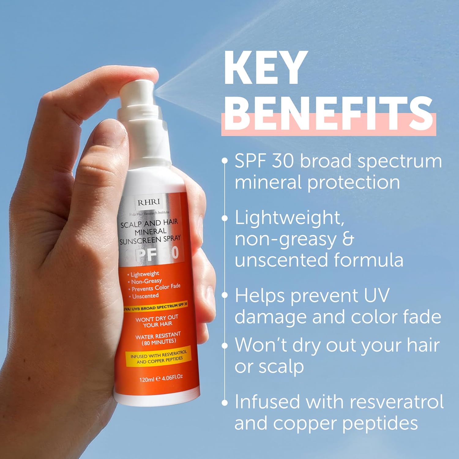 Thumbnail 6 de Premium SPF 30 Hair Sunscreen Spray 4 oz