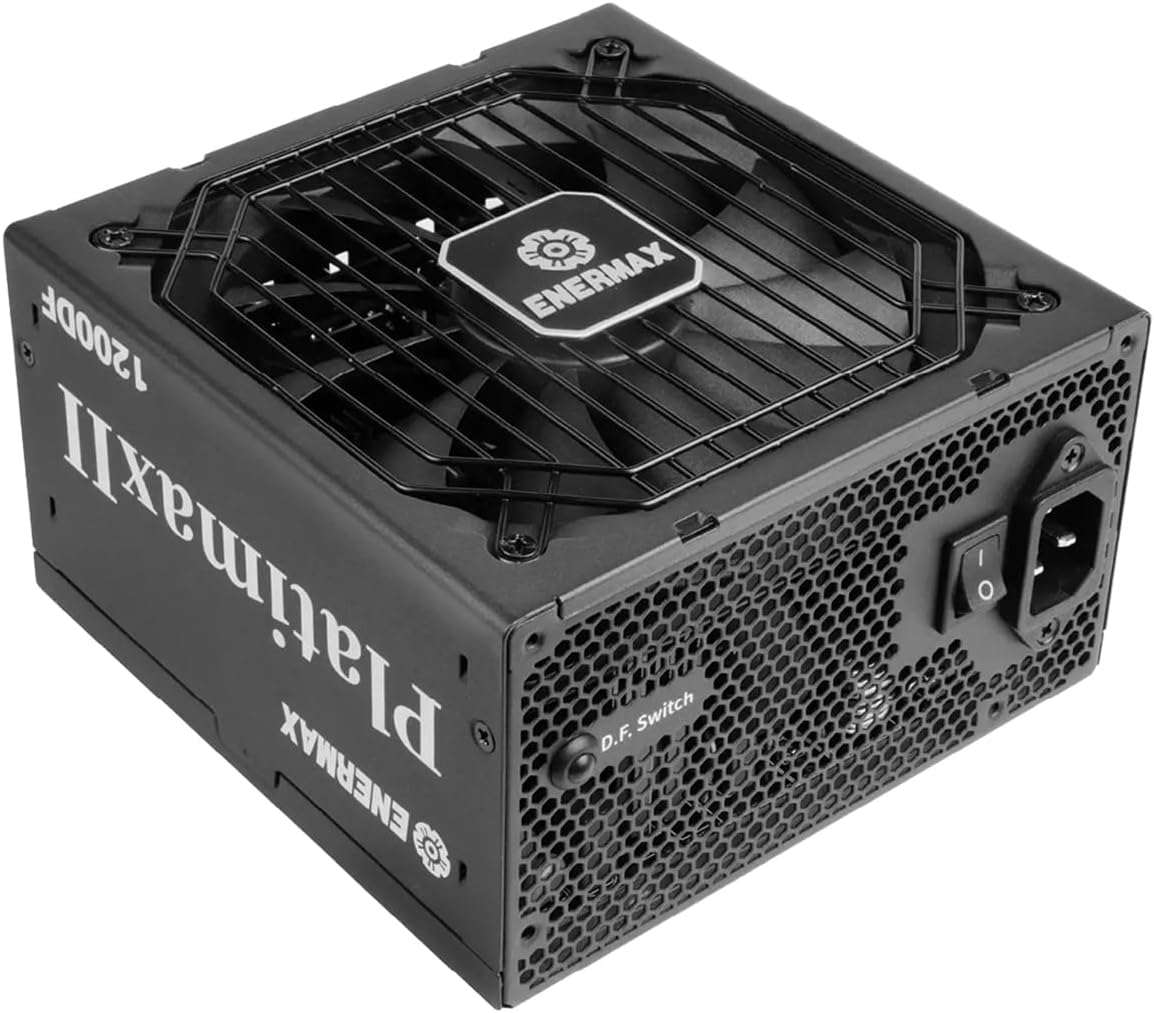 Detalle de Enermax PLATIMAXII 1200DF Black – zasilacz 1200 W ATX 3.1, PCIe 5.1