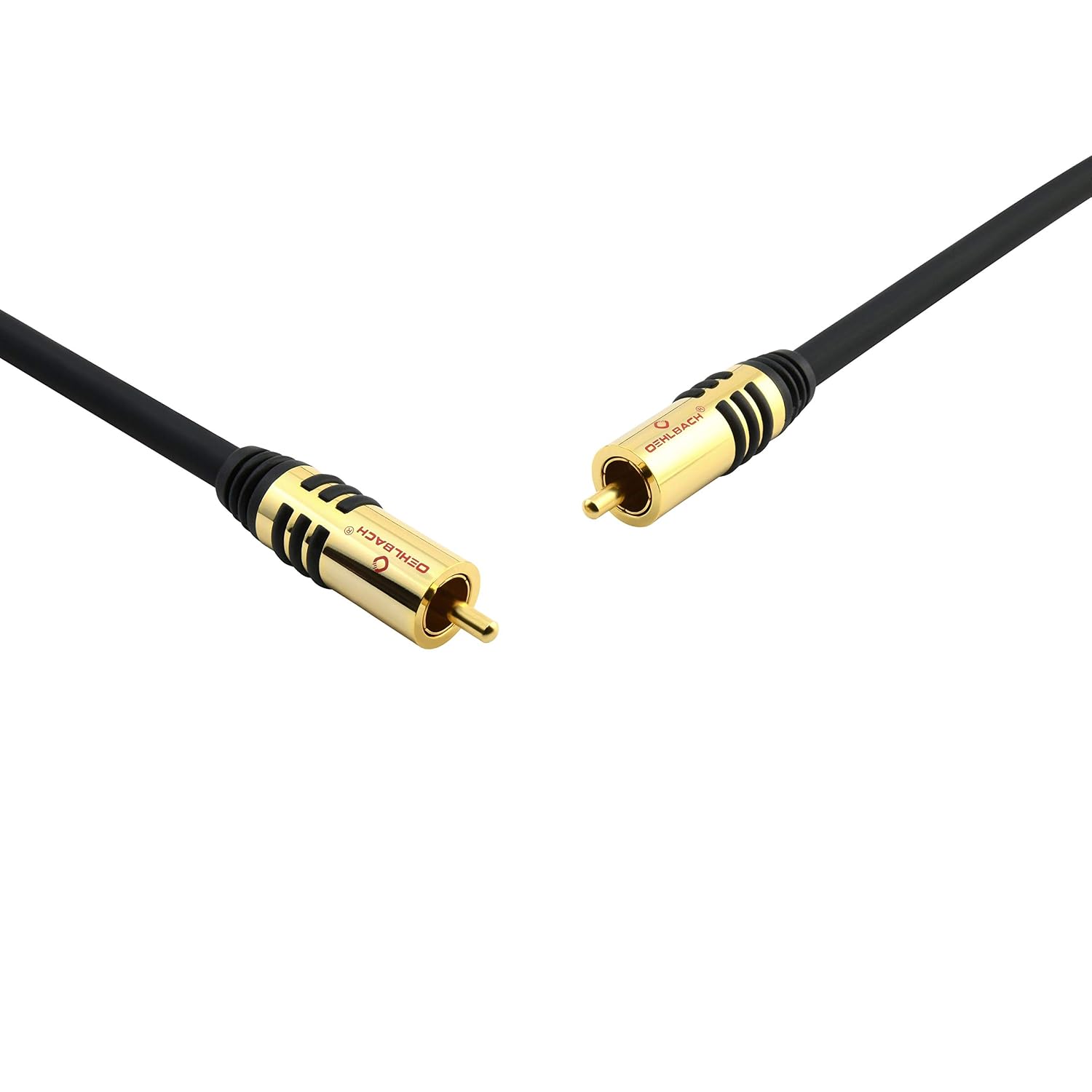 Detalle de Oehlbach NF Sub – kabel RCA do subwoofera, 8 m, OFC, podwójne ekranowanie
