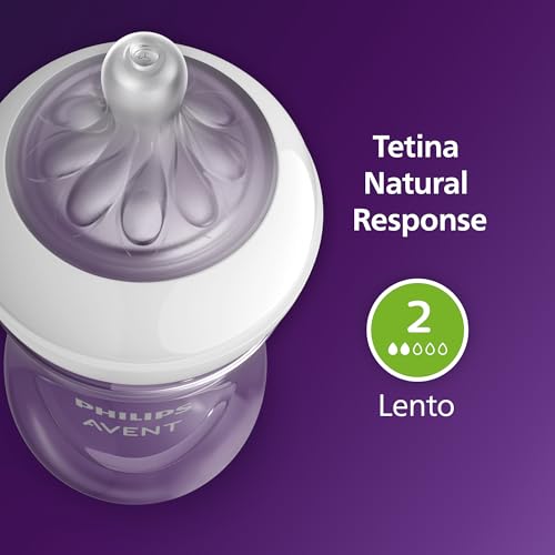 Thumbnail 8 de Philips Avent Biberón Natural Response SCY670/02: 2 biberones de 125 ml con sistema AirFree
