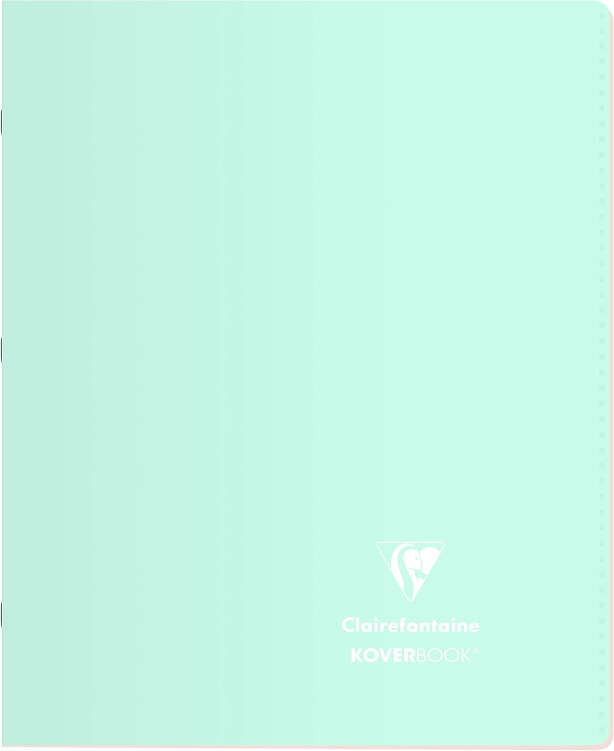 Thumbnail 2 de Clairefontaine 951481C – Lot de 10 Cahiers Agrafés Koverbook Blush 17x22 cm, 96 Pages