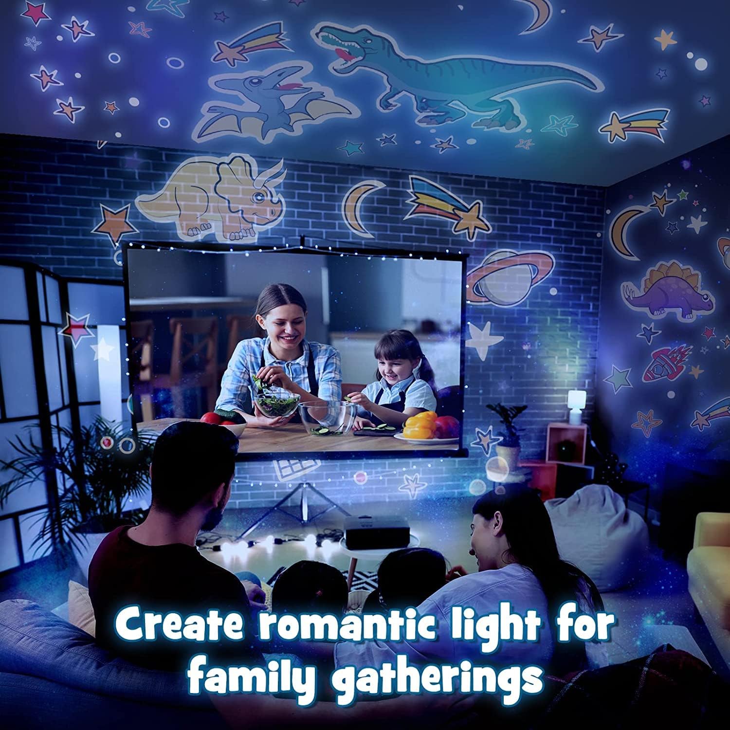 Detalle de EUCOCO Sensory Night Light Projector for Babies
