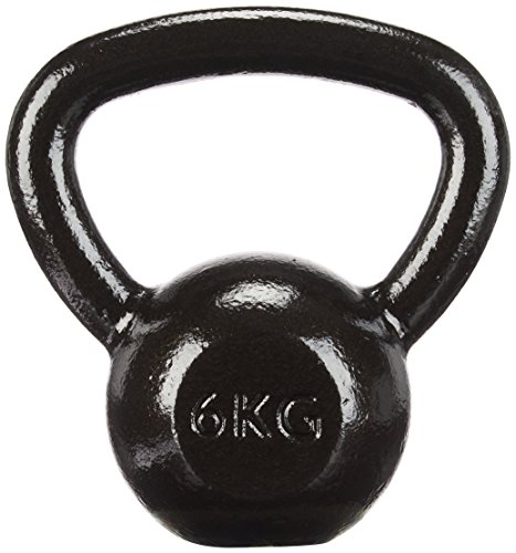 Detalle de Amazon Basics Pesa rusa hierro fundido 6 kg 🏋