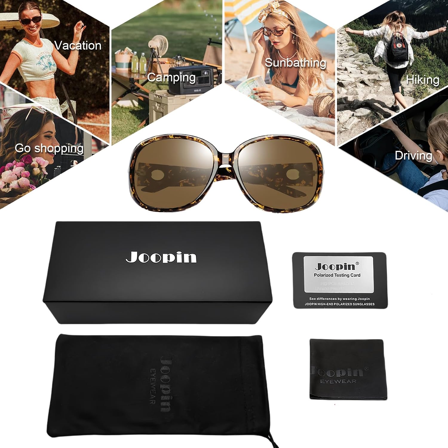 Thumbnail 5 de Joopin Gafas de Sol Mujer Polarizadas 1 unidad