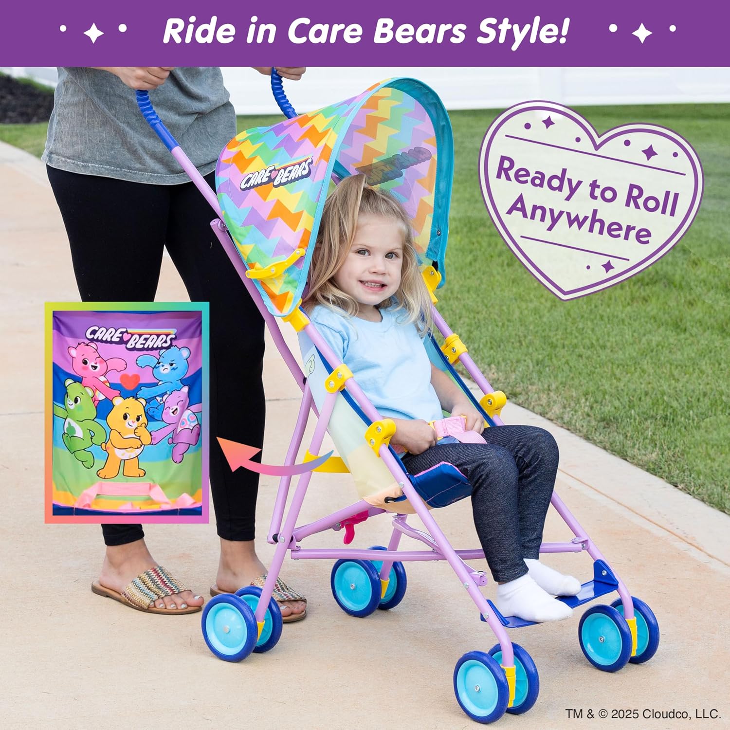 Detalle de Care Bears Compact Baby Stroller