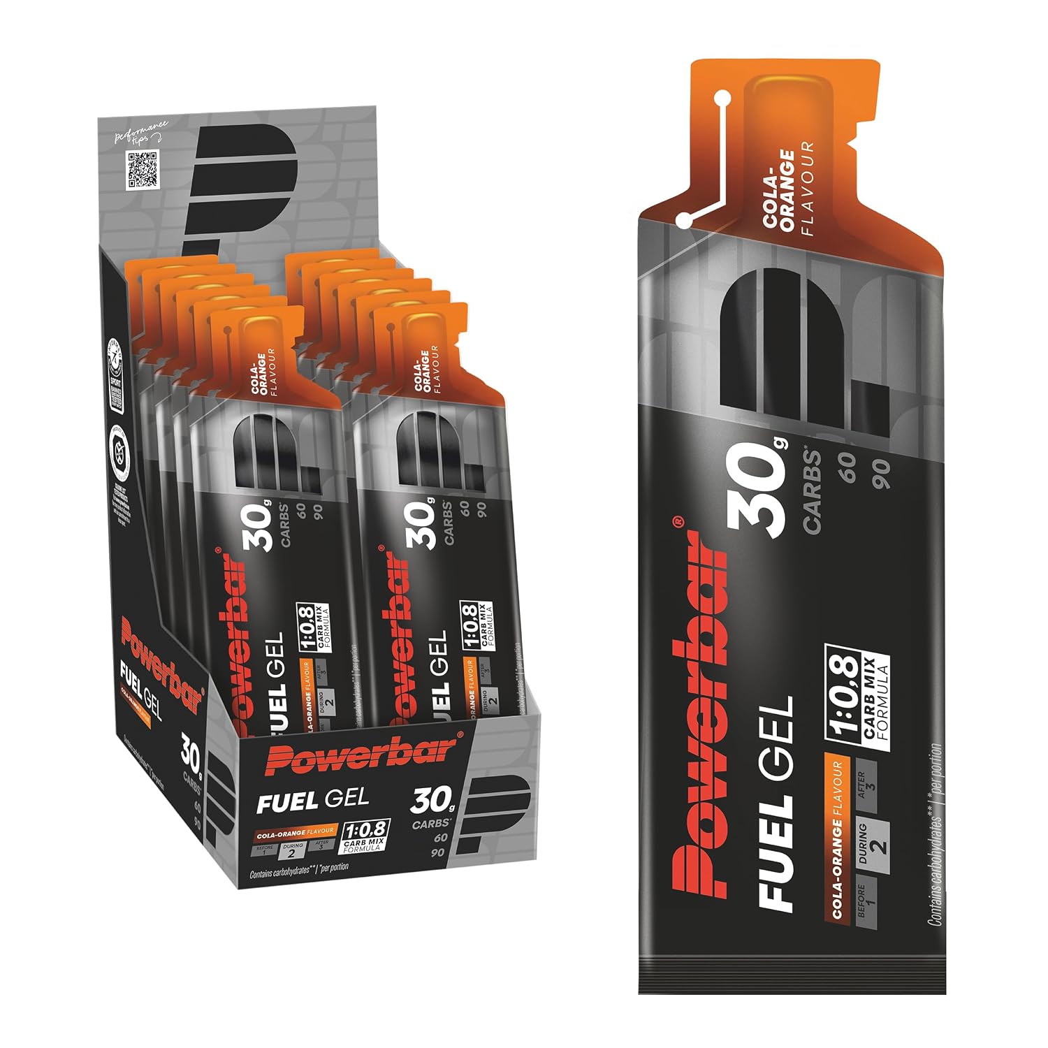 Thumbnail 6 de Powerbar Black Line Fuel 30 Gel Lemon – koffeinfreies Kohlenhydratgel, 12x50ml