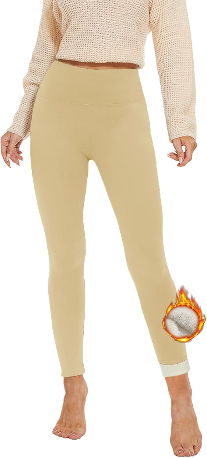 Thumbnail 2 de AMIYOYO Thermo Leggings Damen gefüttert – Thermohose ⛄