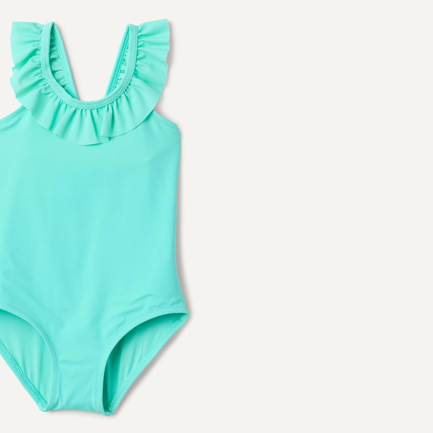 Thumbnail 1 de Amazon Essentials Girls' Frill-Trimmed One-Piece Swimsuit