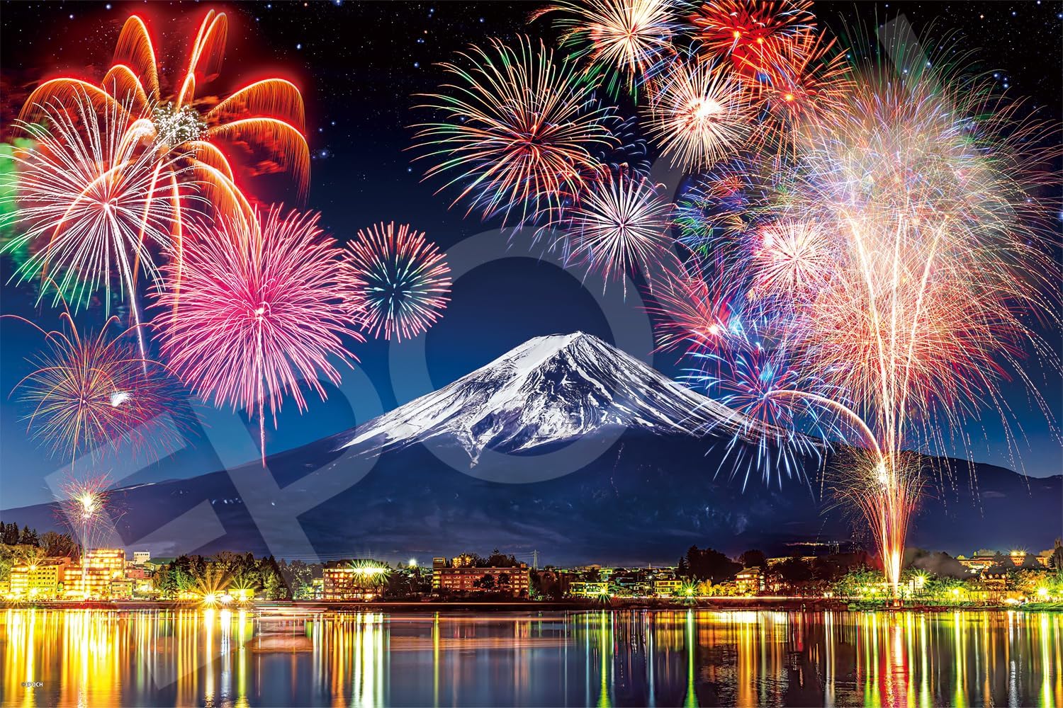 Thumbnail 3 de エポック社 09-029s 日本風景 ひまわりの里 1000ピースジグソーパズル 50×75cm