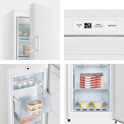 Detalle de FV245N4AW2 Freezer verticale Hisense: 194 L, Total No Frost, bianco, porte reversibili