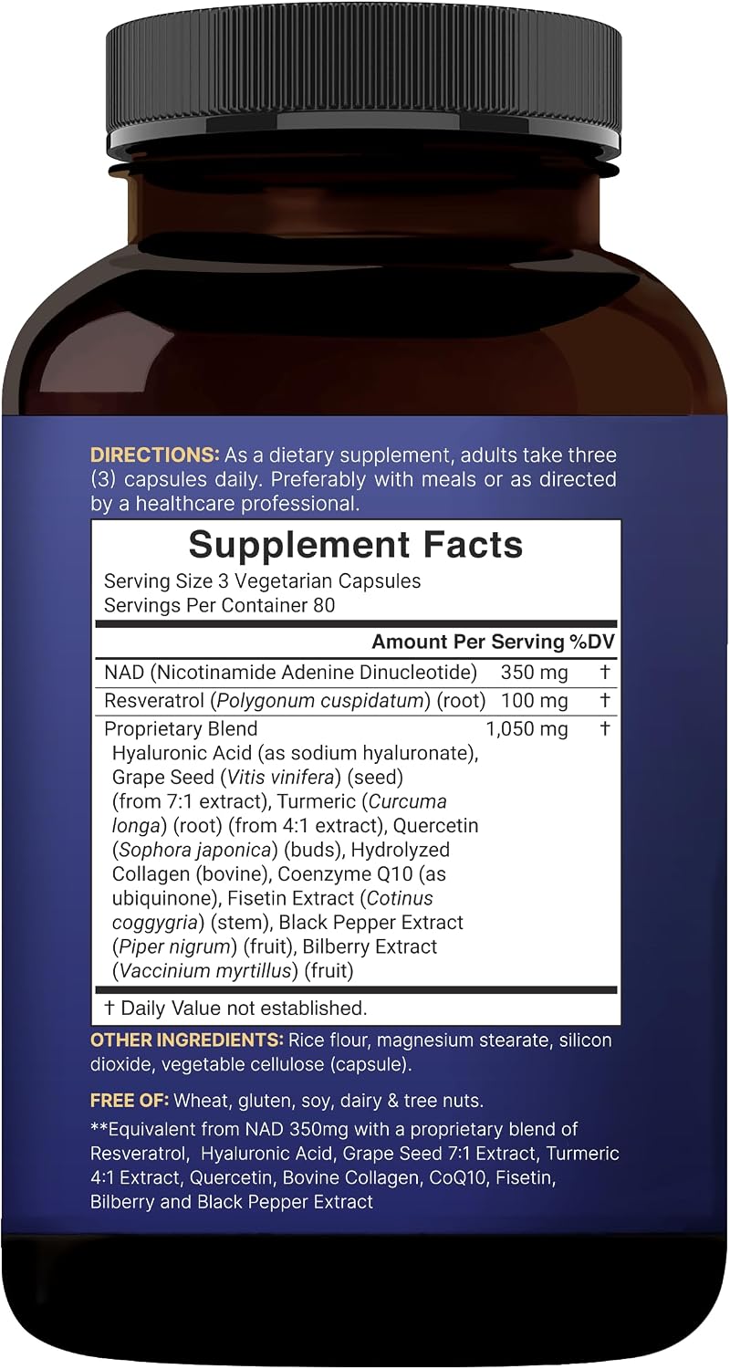 Thumbnail 6 de NatureBell NAD+ Supplement, 240 Capsules