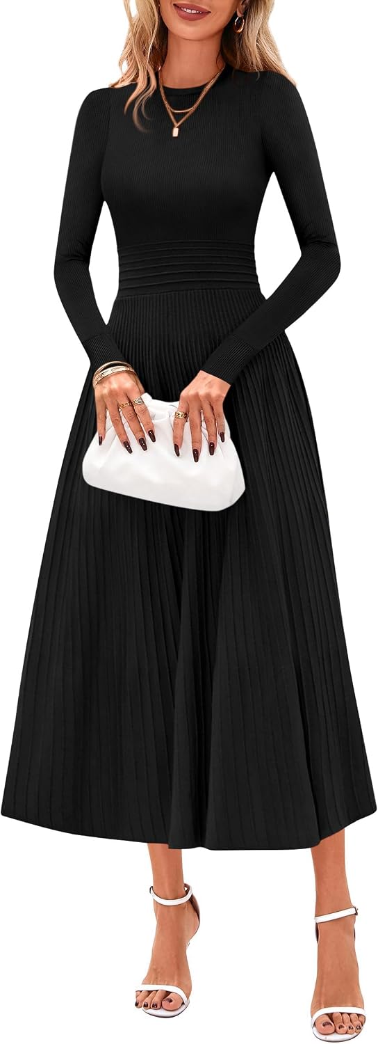 Detalle de PRETTYGARDEN Womens Sweater Dress 2026