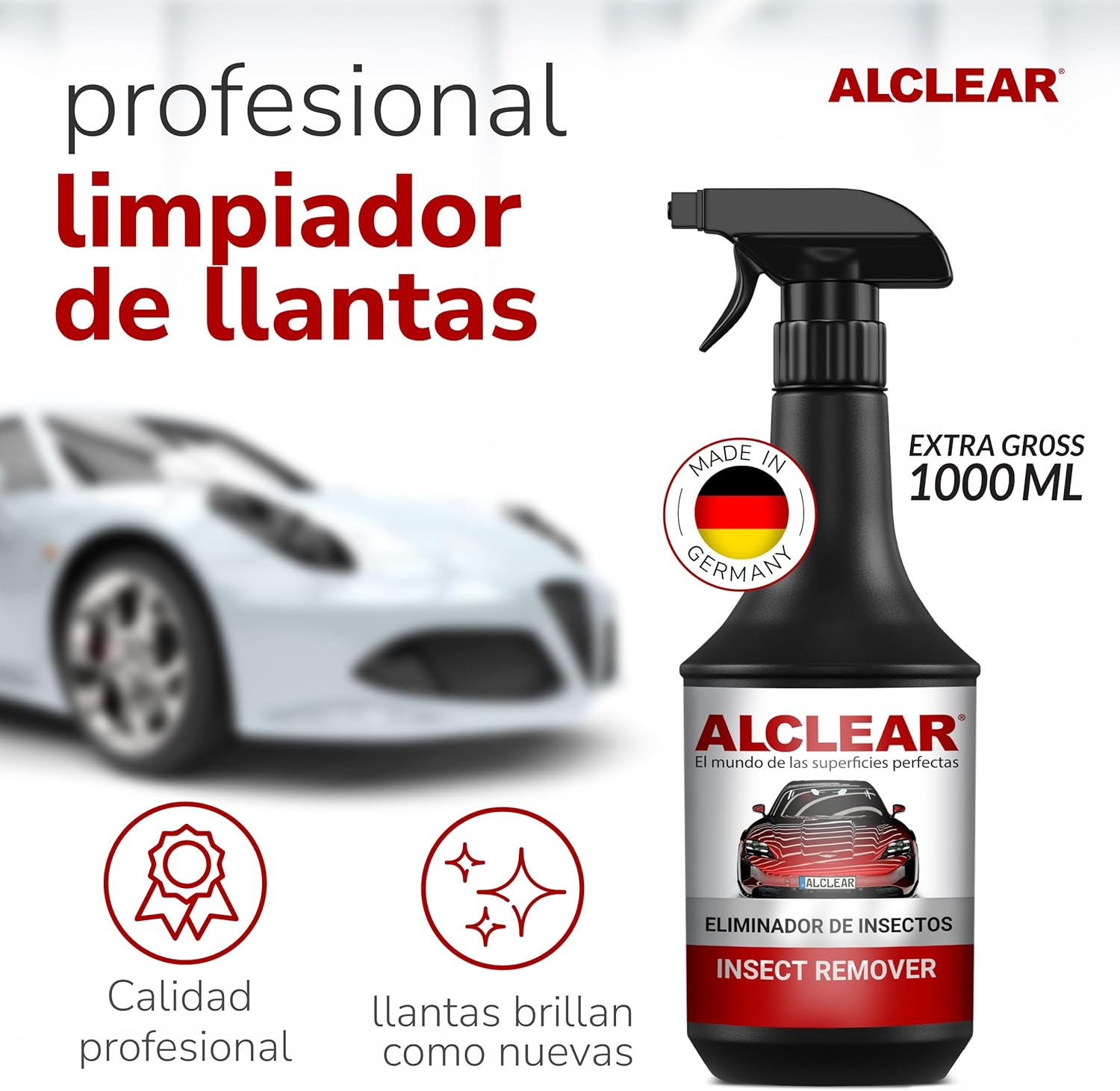 Thumbnail 1 de ALCLEAR 721FR Limpiador llantas 1000 ml