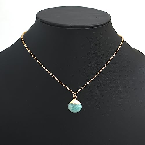 Detalle 2 de Gempires Natural Amazonite Teardrop Pendant
