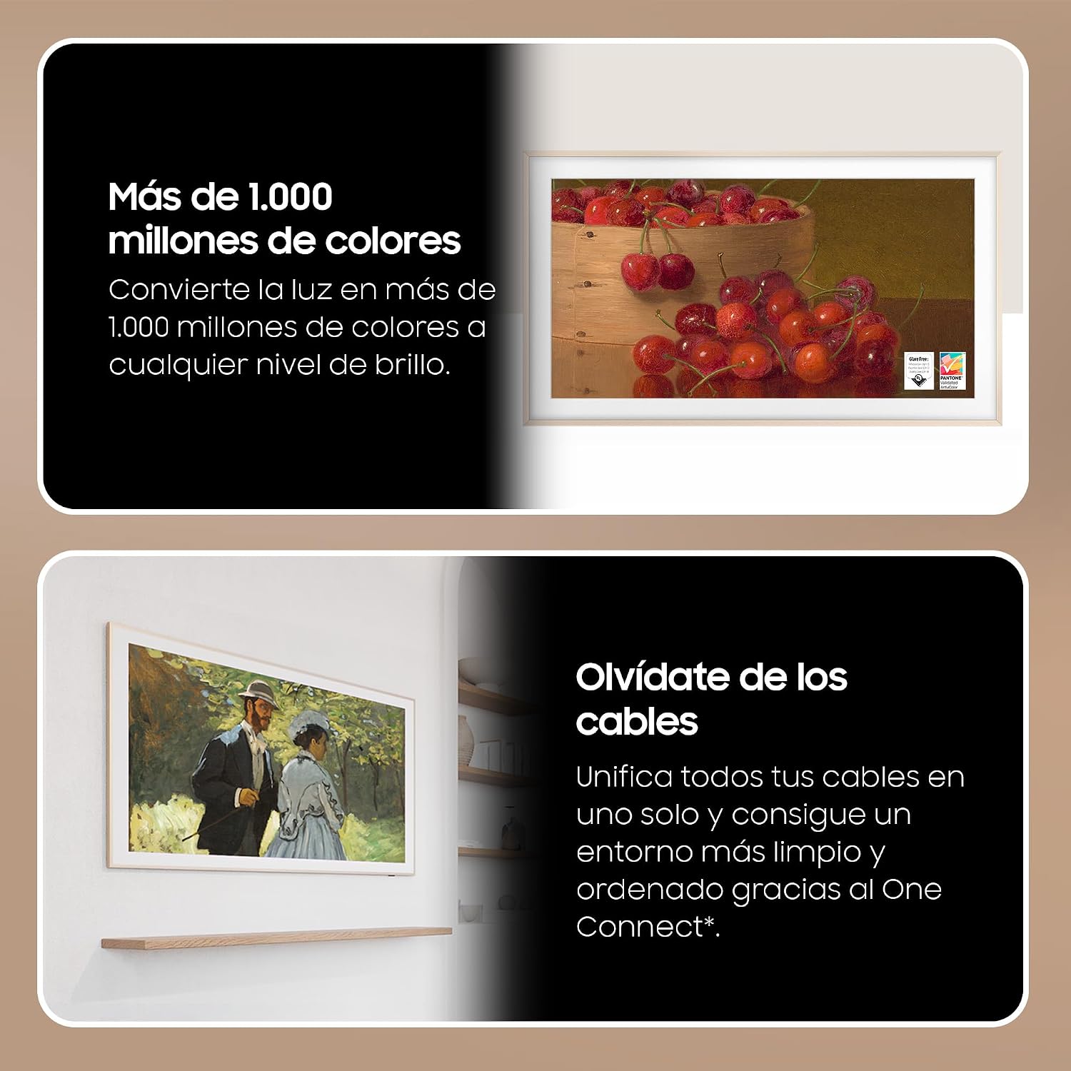 Thumbnail 3 de Samsung The Frame 4K 2024 43" Smart TV con Galería de Arte 🎨