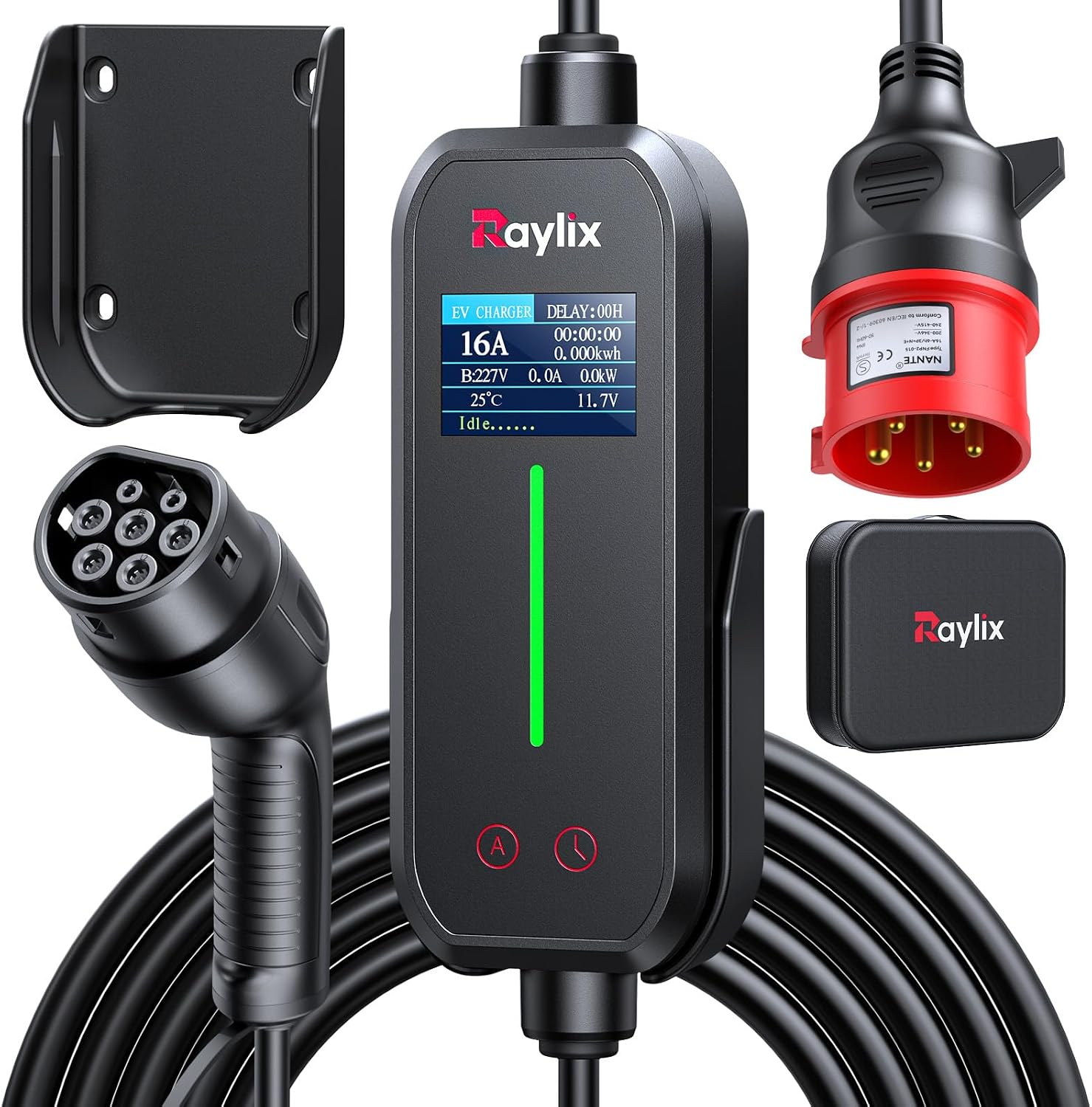 Detalle de Raylix Raylix 11 kW Mobile Wallbox Typ 2