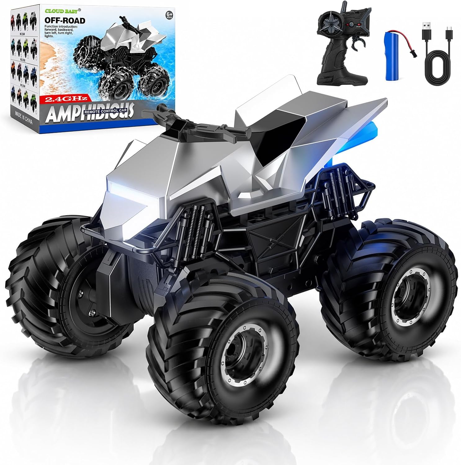 Detalle de MSMV Amphibious RC Car, 1:20 Scale