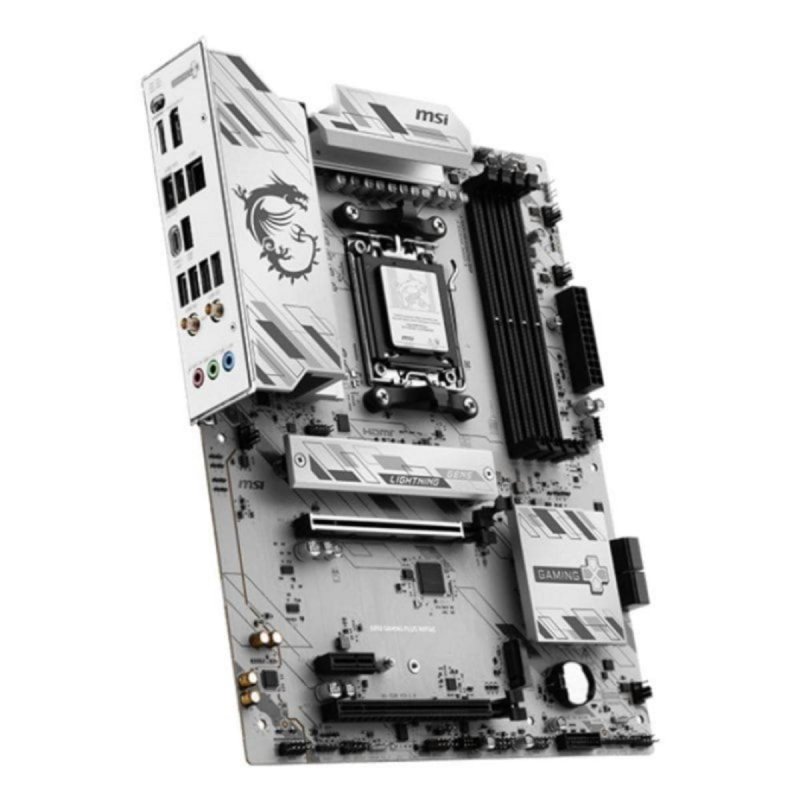 Detalle de MSI B850 GAMING PLUS WIFI6E: placa base AM5 ATX para Ryzen 7000/8000/9000