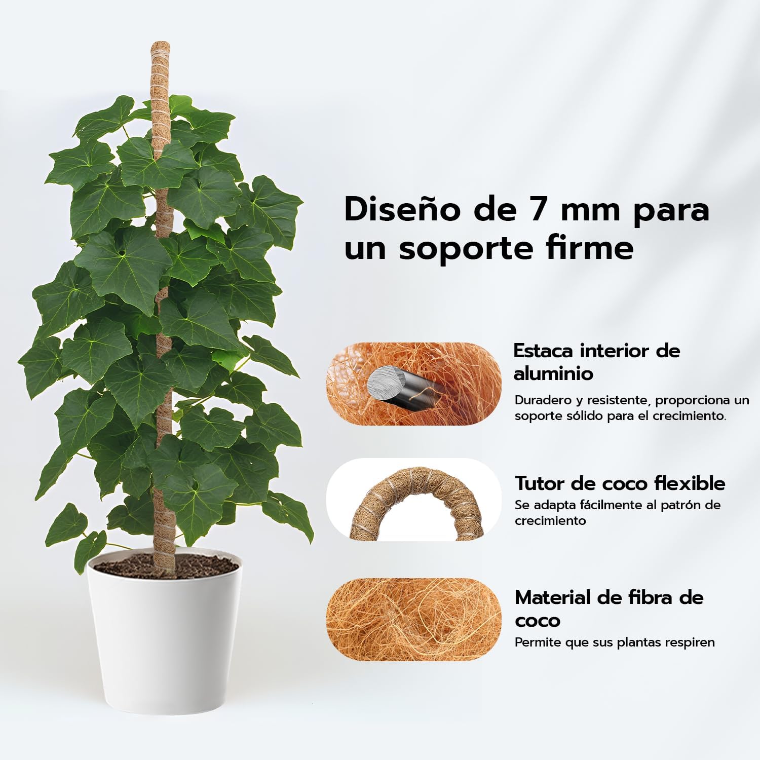 Detalle 2 de Mcbazel Tutor de Plantas Trepadoras 120 cm