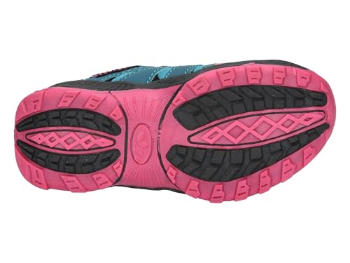 Detalle de Lico Fremont: Scarpe da Trekking Unisex per Bambini e Ragazzi, Petrolio Nero Rosa — 36 EU