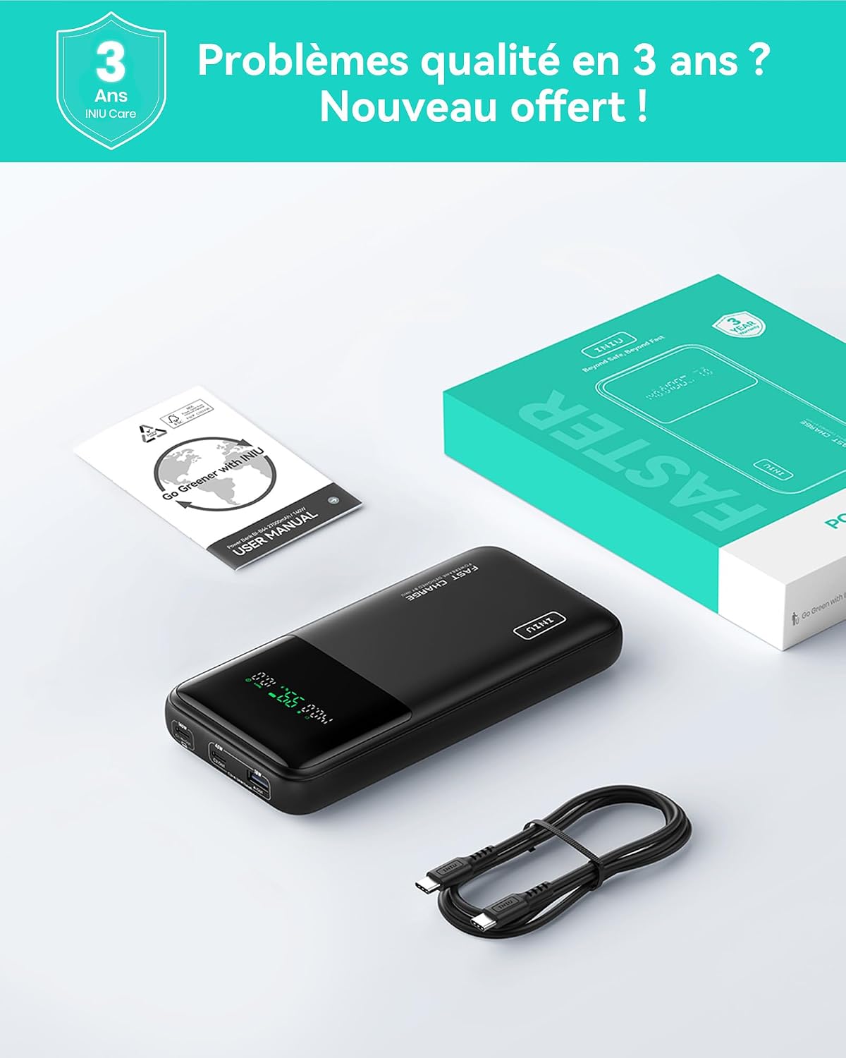 Thumbnail 5 de INIU 140W Power Bank 27000mAh