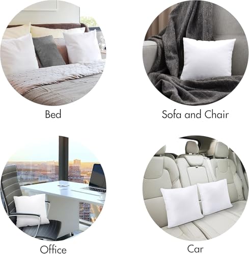 Thumbnail 6 de Utopia Bedding set de relleno de cojín 45 x 45 cm (2 unidades) de fibra virgen siliconada