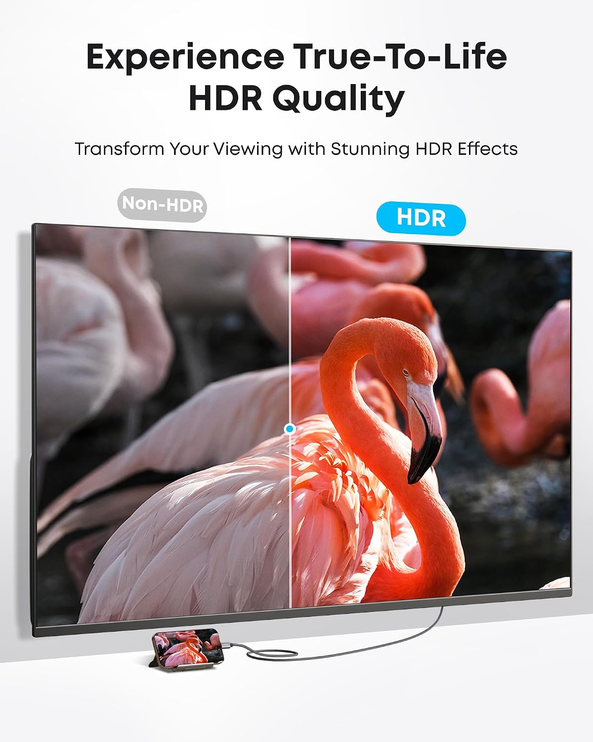 Thumbnail 4 de Anker USB-C to HDMI Cable 3ft, 4K@60Hz
