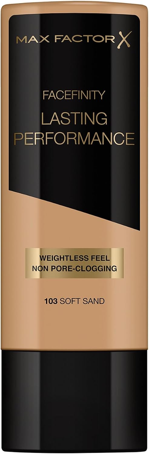 Detalle de Max Factor Fondotinta Liquido Lasting Performance – 103 Soft Sand, 35 ml