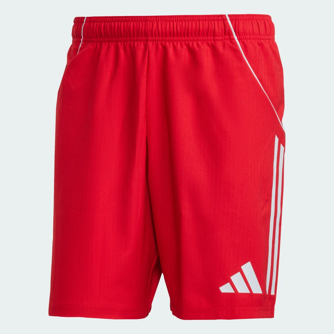 Detalle 2 de Pantalón corto Tiro 25 Competition Match de Adidas — Rojo