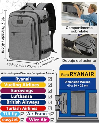 Thumbnail 1 de LYNXCHER Mochila Cabina Ryanair 40x20x25