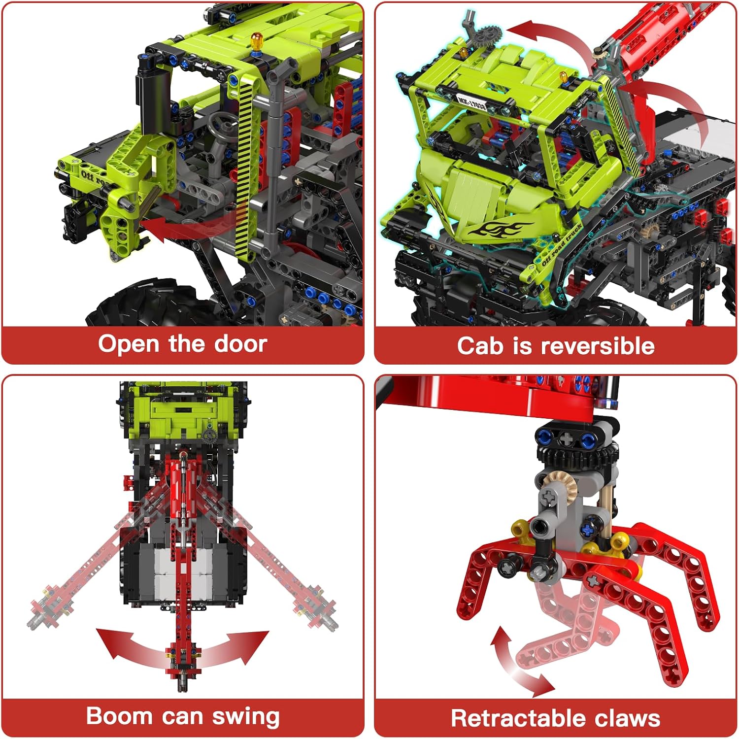Thumbnail 2 de Mould King Geländewagen Bauset 17038