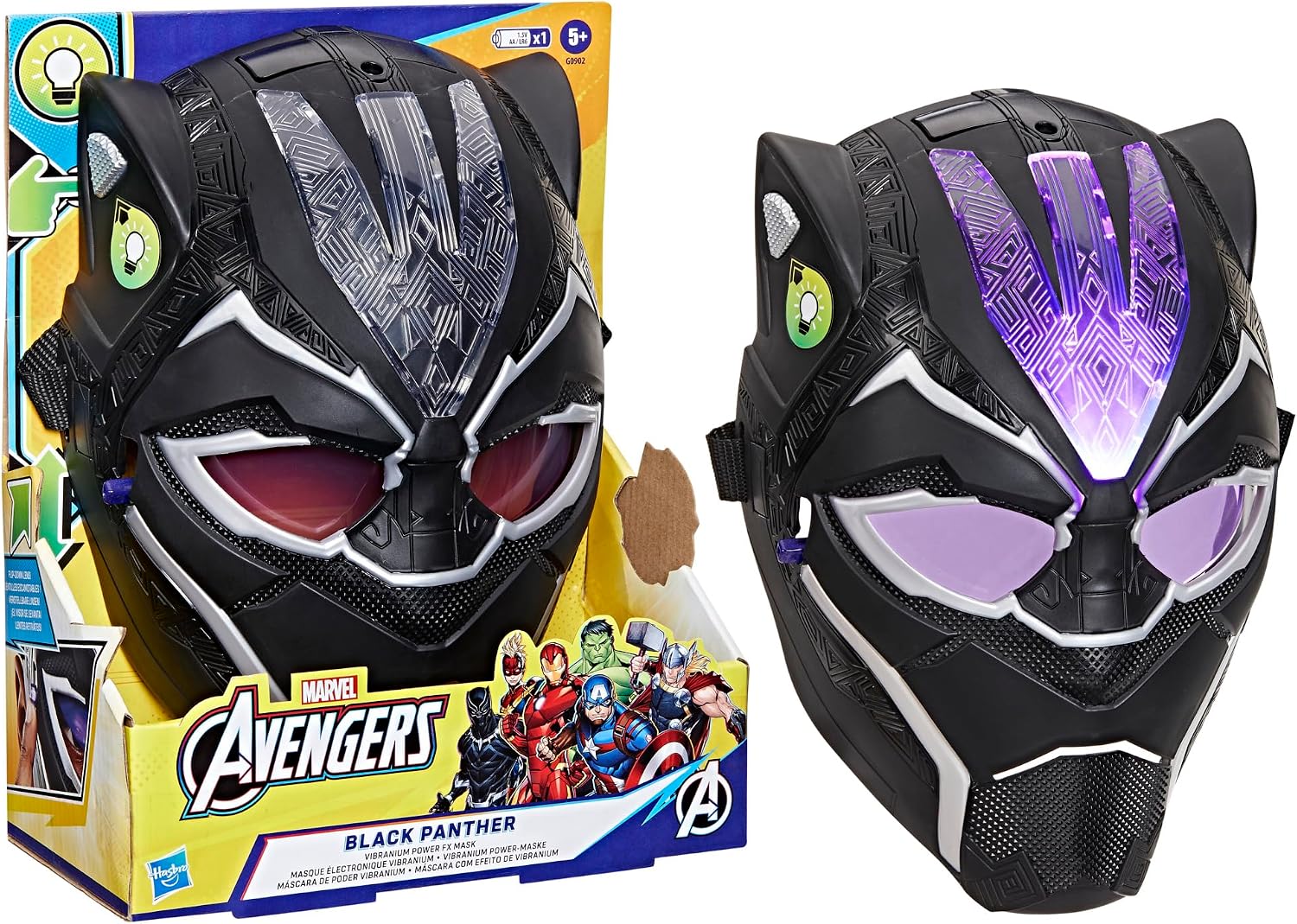 Thumbnail 4 de Hasbro Maschera Vibranium Black Panther 🎭